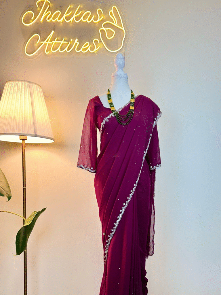 Handwork Sari Set