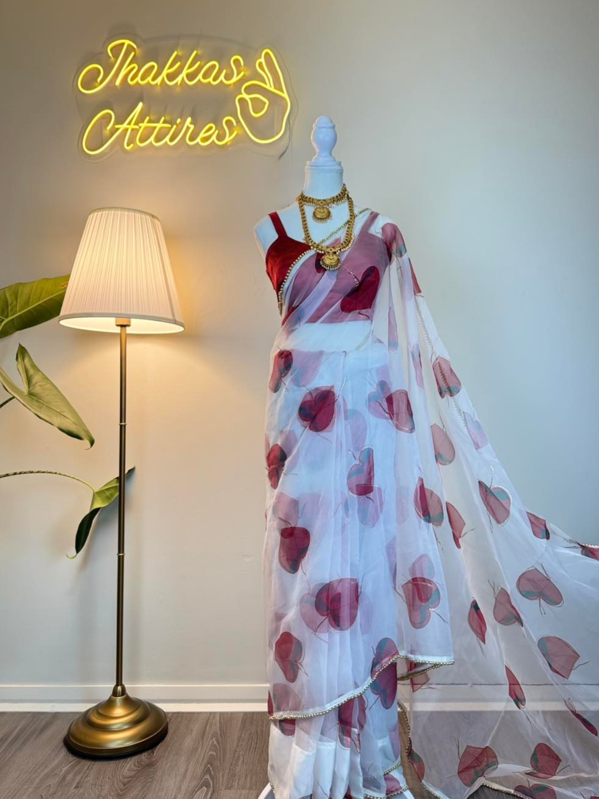 Organza Sari Set